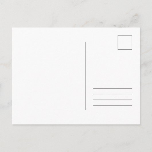 Nordlichter Norwegen Postkarte (Rückseite)