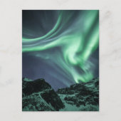 Nordlichter Norwegen Postkarte (Vorderseite)