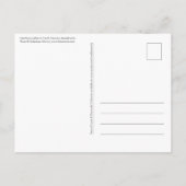 Nordlichter Norwegen Postkarte (Rückseite)