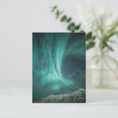 Nordlichter Norwegen Postkarte (Stehend Vorderseite)