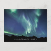 Nordlichter Norwegen Postkarte (Vorderseite)