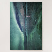 Nordlichter Norwegen Puzzle (Vertikal)