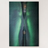 Nordlichter Norwegen Puzzle (Vertikal)