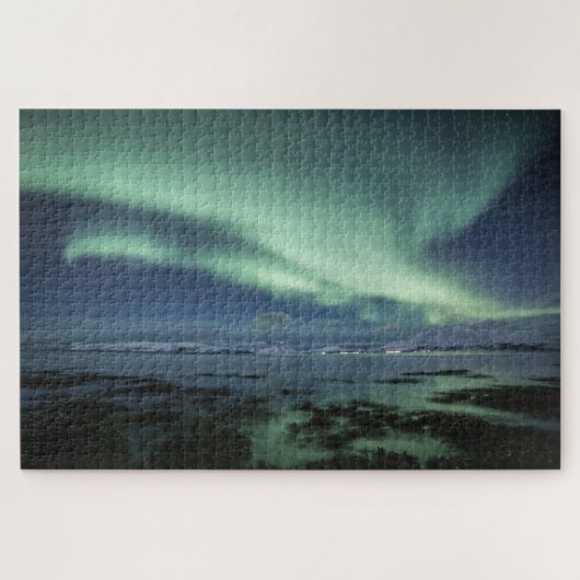 Nordlichter Norwegen Puzzle (Horizontal)