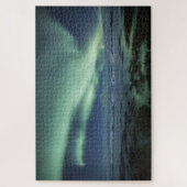 Nordlichter Norwegen Puzzle (Vertikal)