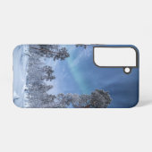 Nordlichter Norwegen Samsung Galaxy Hülle (Rückseite (Horizontal))