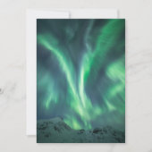 Nordlichter Norwegen Save The Date (Vorderseite)