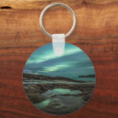 Nordlichter Norwegen Schlüsselanhänger (Vorderseite)