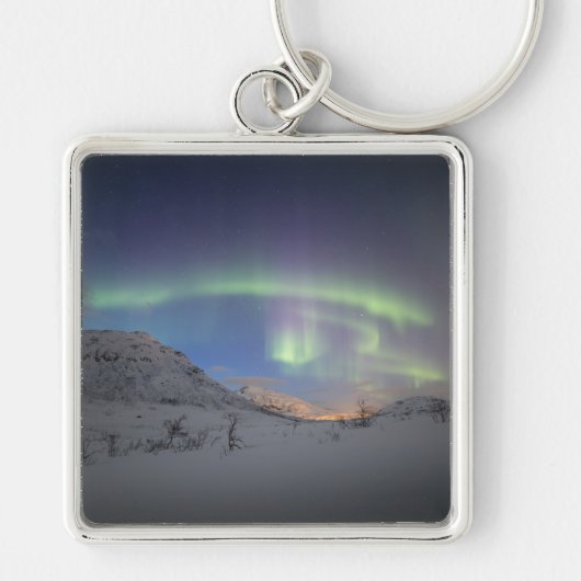 Nordlichter Norwegen Schlüsselanhänger (Vorne)