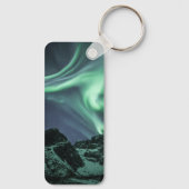 Nordlichter Norwegen Schlüsselanhänger (Rückseite)
