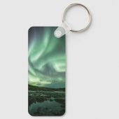 Nordlichter Norwegen Schlüsselanhänger (Rückseite)