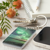 Nordlichter Norwegen Schlüsselanhänger (Vorderseite rechts)