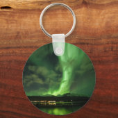 Nordlichter Norwegen Schlüsselanhänger (Vorderseite)
