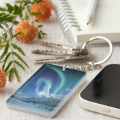 Nordlichter Norwegen Schlüsselanhänger (Vorderseite rechts)