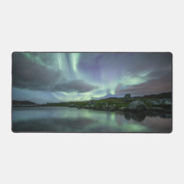 Nordlichter Norwegen Schreibtischunterlage