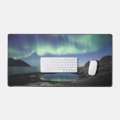 Nordlichter Norwegen Schreibtischunterlage (Tastatur & Maus)