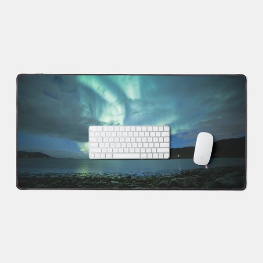 Nordlichter Norwegen Schreibtischunterlage (Tastatur & Maus)