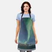 Nordlichter Norwegen Schürze (Getragen)