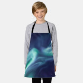 Nordlichter Norwegen Schürze (Getragen)