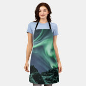 Nordlichter Norwegen Schürze (Getragen)