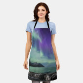 Nordlichter Norwegen Schürze (Getragen)
