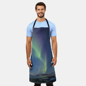 Nordlichter Norwegen Schürze (Getragen)