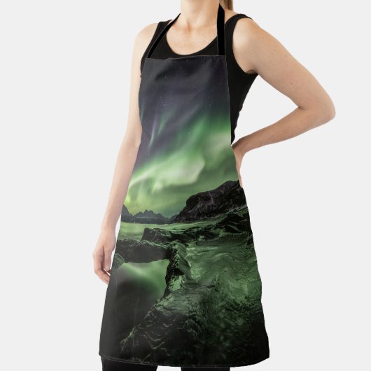 Nordlichter Norwegen Schürze (InSitu)