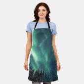 Nordlichter Norwegen Schürze (Getragen)