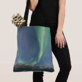 Nordlichter Norwegen Tasche (Von Nahem)