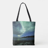 Nordlichter Norwegen Tasche (Rückseite)