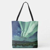 Nordlichter Norwegen Tasche (Rückseite)