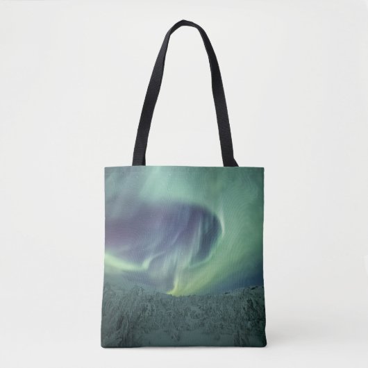 Nordlichter Norwegen Tasche (Vorderseite)
