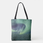 Nordlichter Norwegen Tasche (Rückseite)