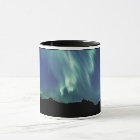 Nordlichter Norwegen Tasse (Zentrum)