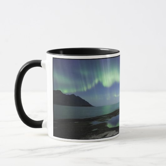 Nordlichter Norwegen Tasse (Links)