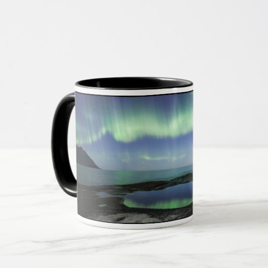 Nordlichter Norwegen Tasse (Vorderseite Links)