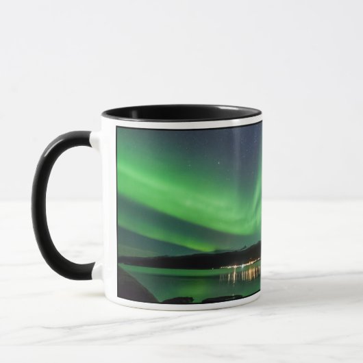 Nordlichter Norwegen Tasse (Links)