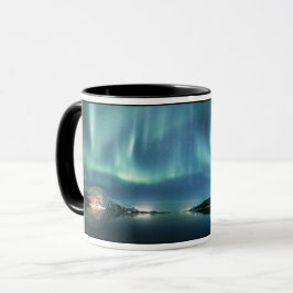 Nordlichter Norwegen Tasse
