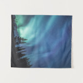 Nordlichter Norwegen Wandteppich (Vorderseite (Horizontal))