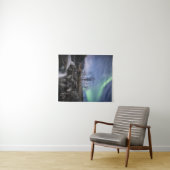 Nordlichter Norwegen Wandteppich (Beispiel (Horizontal))