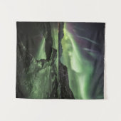 Nordlichter Norwegen Wandteppich (Vorderseite (Horizontal))