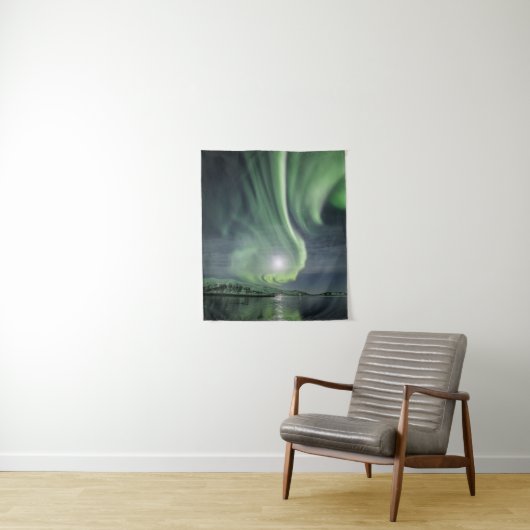 Nordlichter Norwegen Wandteppich (Beispiel)