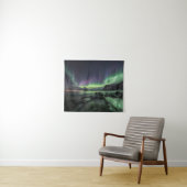 Nordlichter Norwegen Wandteppich (Beispiel (Horizontal))