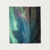 Nordlichter Norwegen Wandteppich (Vorderseite)