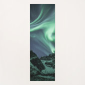 Nordlichter Norwegen Yogamatte (Vorderseite)