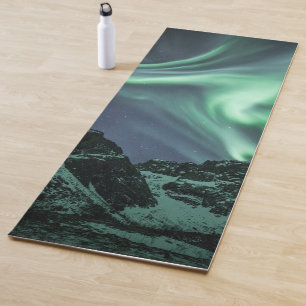 Nordlichter Norwegen Yogamatte