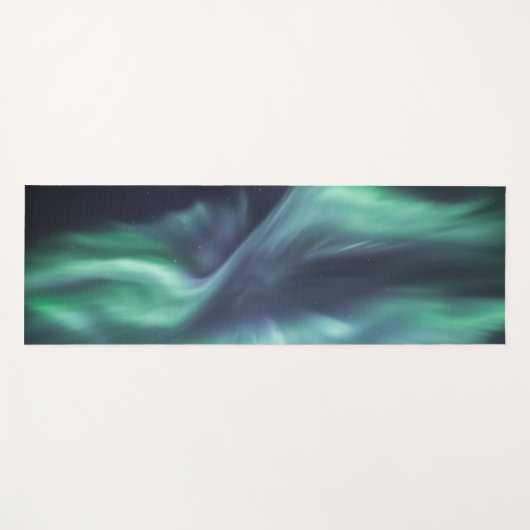Nordlichter Norwegen Yogamatte (Vorderseite (Horizontal))