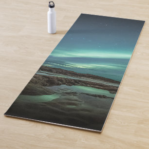 Nordlichter Norwegen Yogamatte