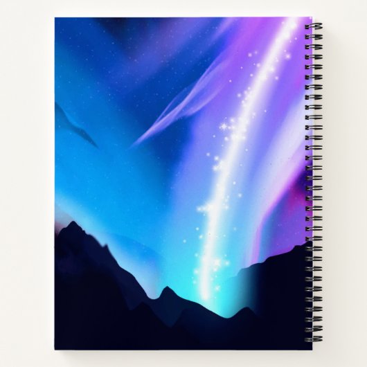 Nordlichter Notizblock (Rückseite)