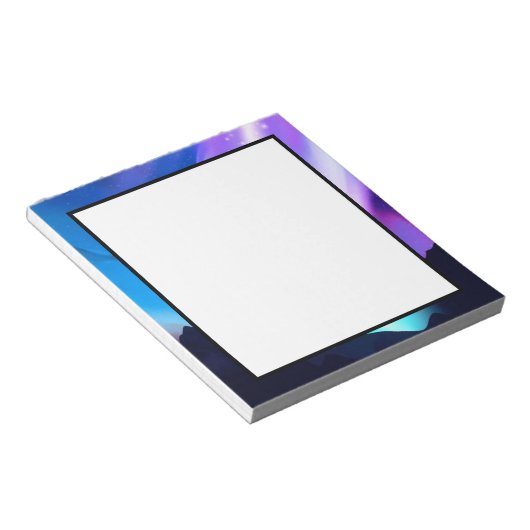 Nordlichter Notizblock (angewinkelt)